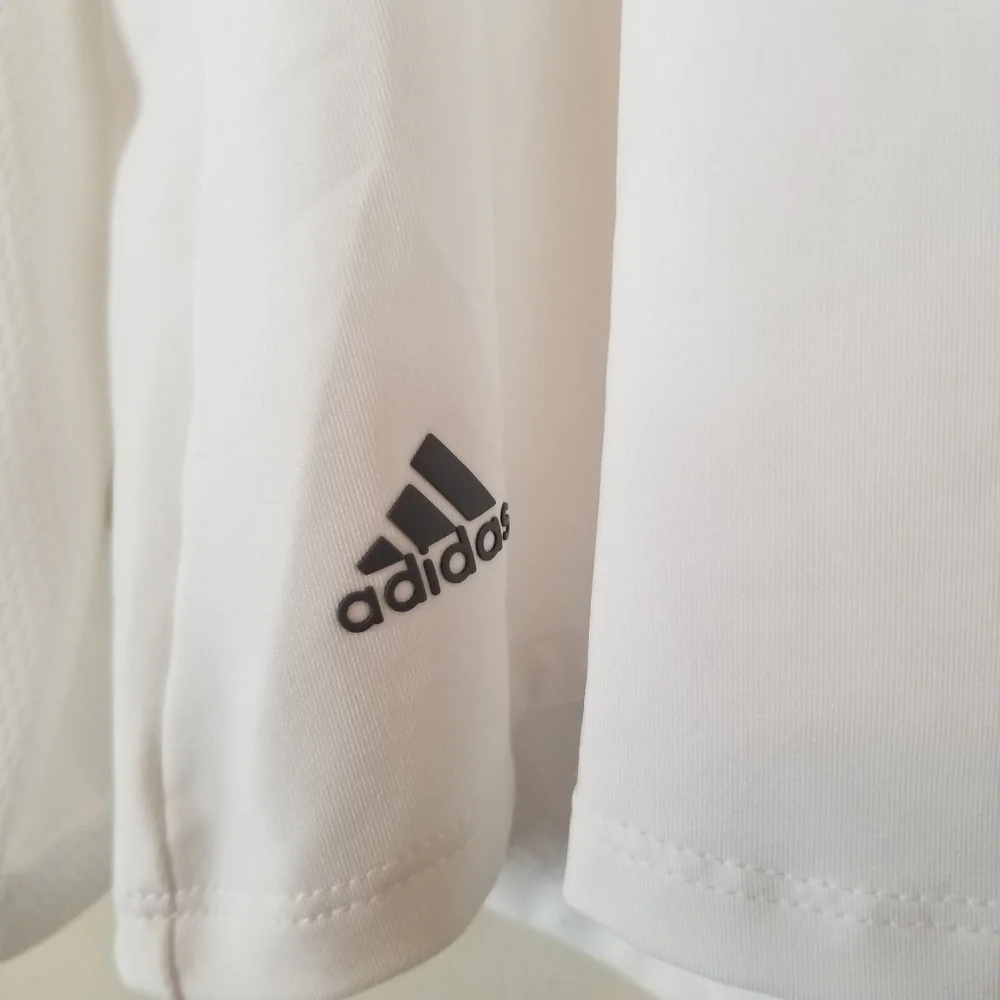 Adidas Long Sleeve Golf Polo Shirt Top UPF 50 Size 2XL NWT - Picture 3 of 6